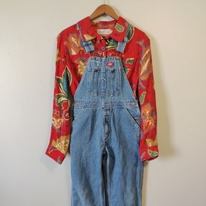 Dickies Blue Wash Denim Overalls